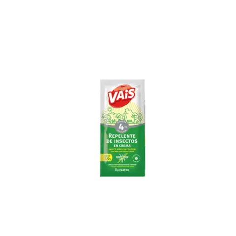 VAIS REPELENTE EXTRA DURACION SACHET X 8GR