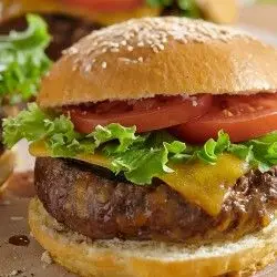 HAMBURGUESA SIMPLE DE CARNE